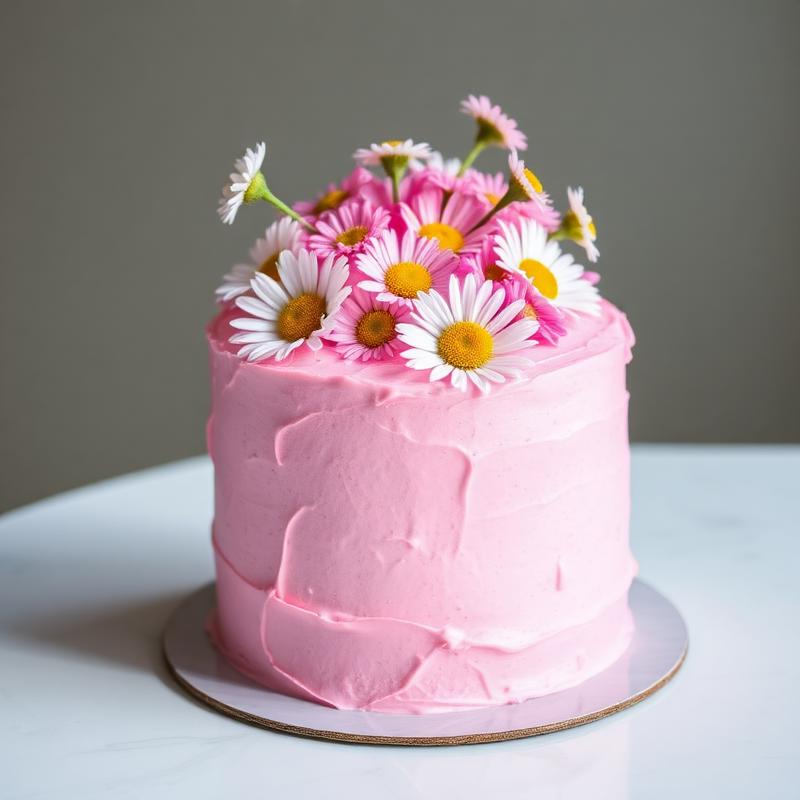 Roze taart